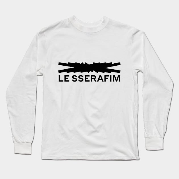 le sserafim kpop Long Sleeve T-Shirt by Danwpap2